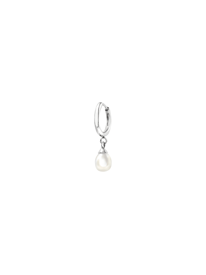 Ohrring hazard silber