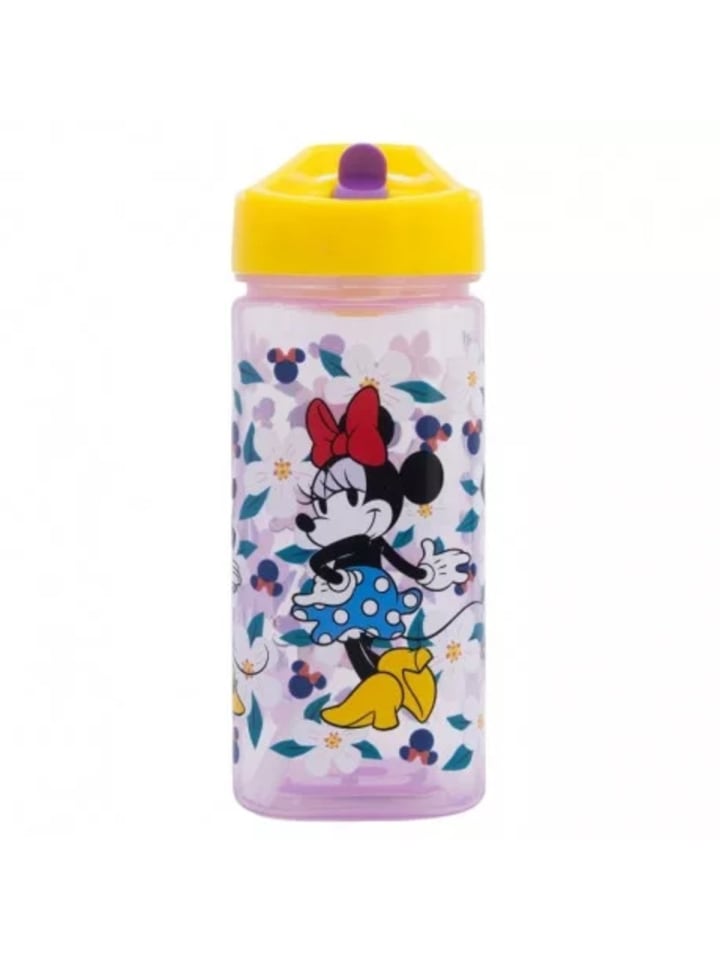 Minnie Mouse Trinkflasche mit Strohhalm 510 ml