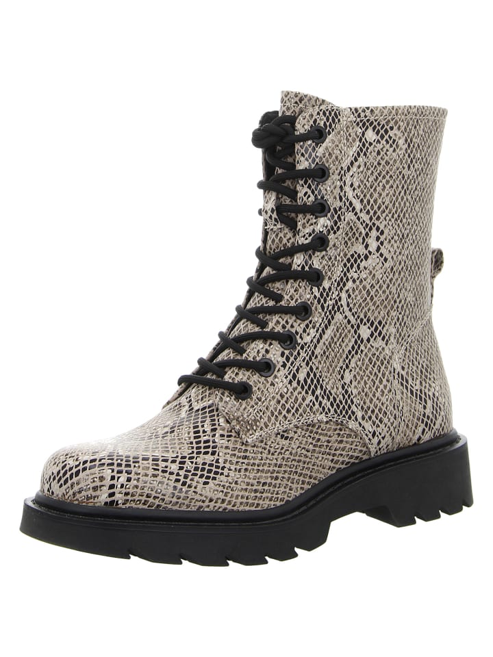 Stiefelette in beige