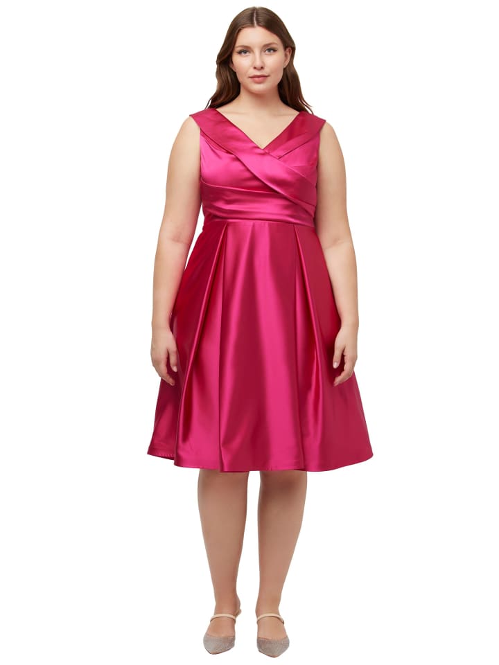 Midikleid in orientpink