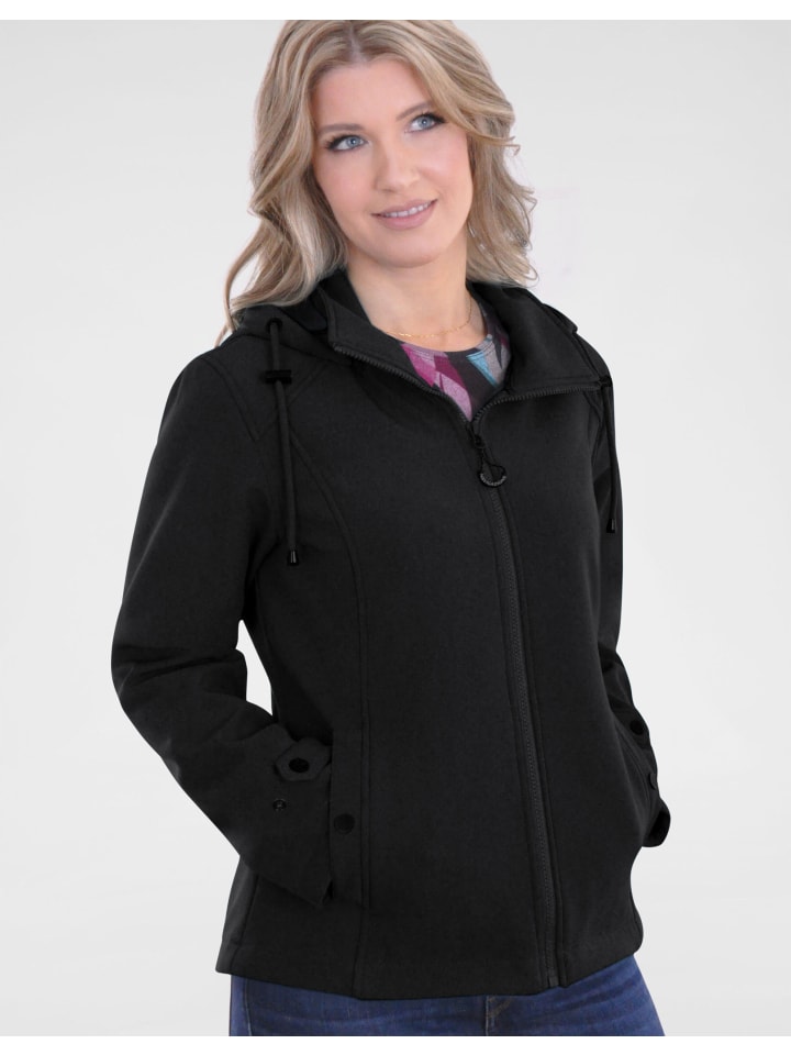 Jacke in schwarz