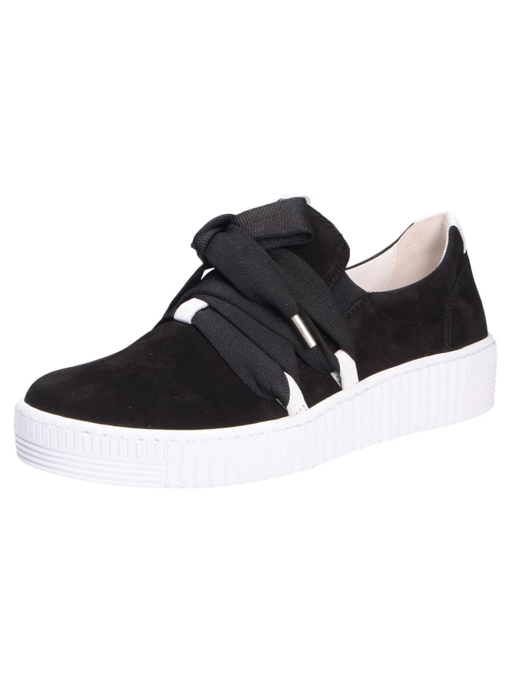 Sneaker Low in schwarz