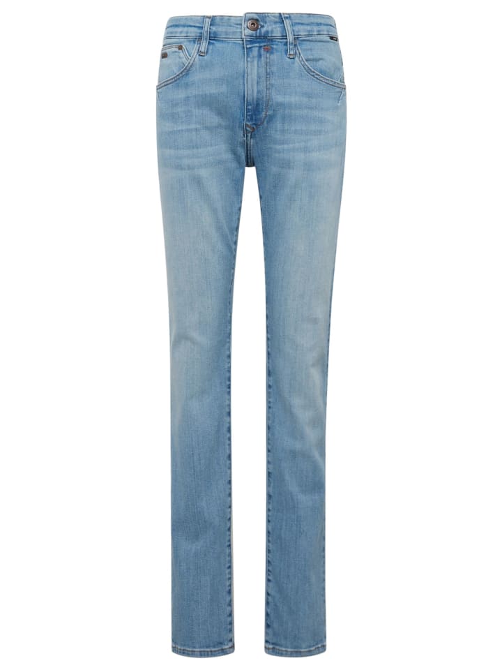 Slim Fit Denim Jeans Hose JAKE in Blau-3