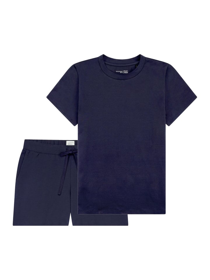 Schlafanzug Mix & Relax in Blau