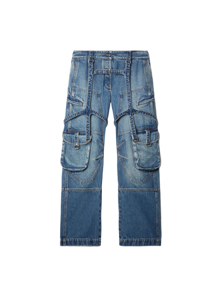 Blau Damen Jeans