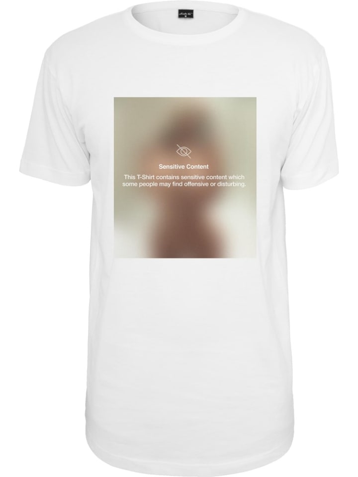 T-Shirt in Weiß