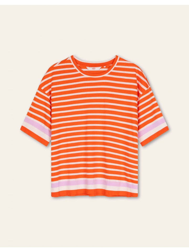 Tonks Stripes T-Shirt in Rot