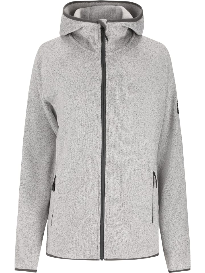 Fleecejacke Wolven in 1005 Light Grey Melange