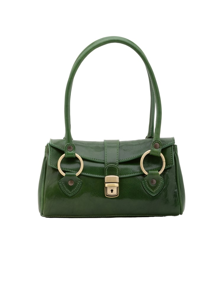 Tasche mit Henkel in GREEN