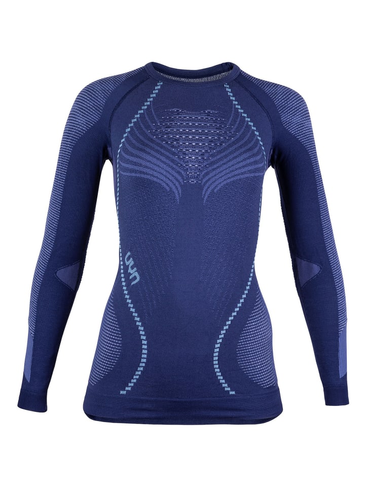 Pullover W AMBITYON UW SHIRT LONG SLEEVE in Blau