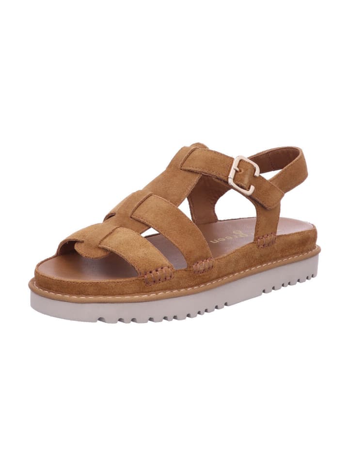 Sandaletten in caramel