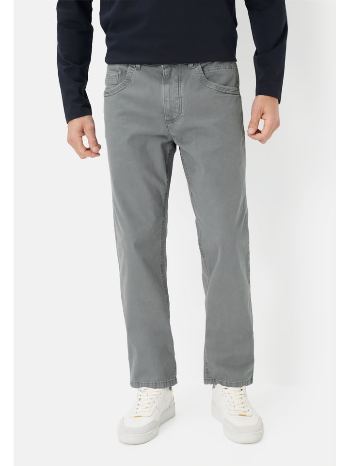 Relaxed Fit 5-Pocket Hose in Sturmblau