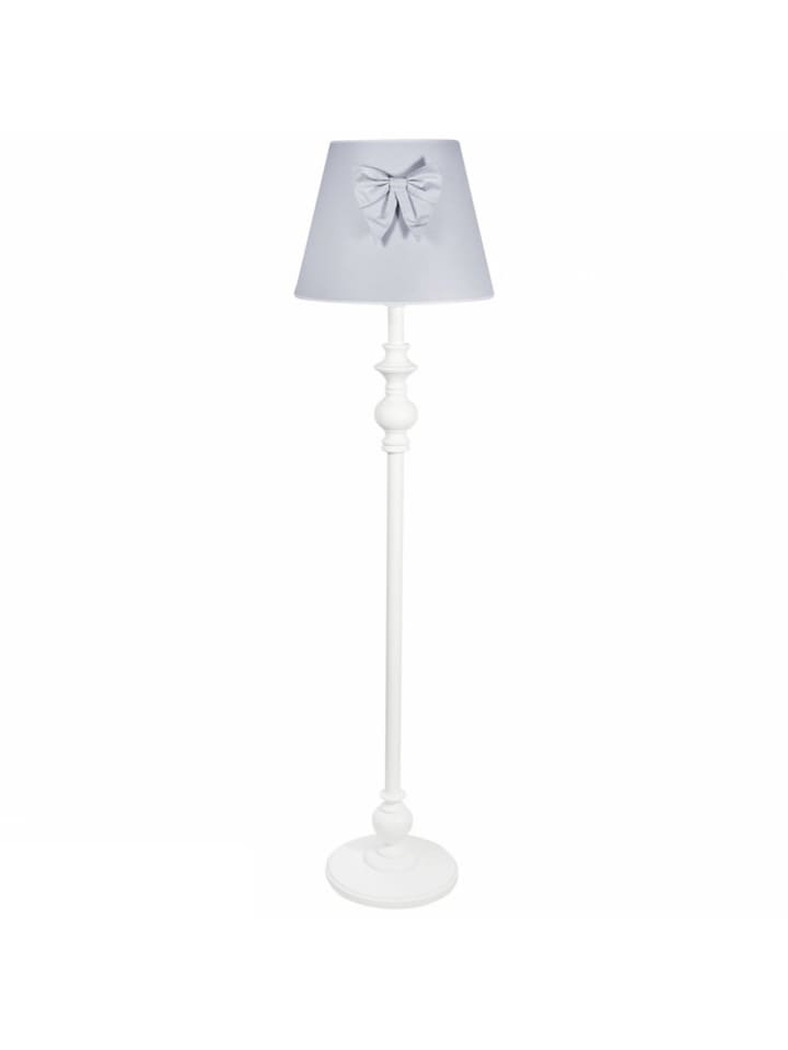 Stehlampe gedrechseltes Bein Schleife 30 x 40 x 152 cm