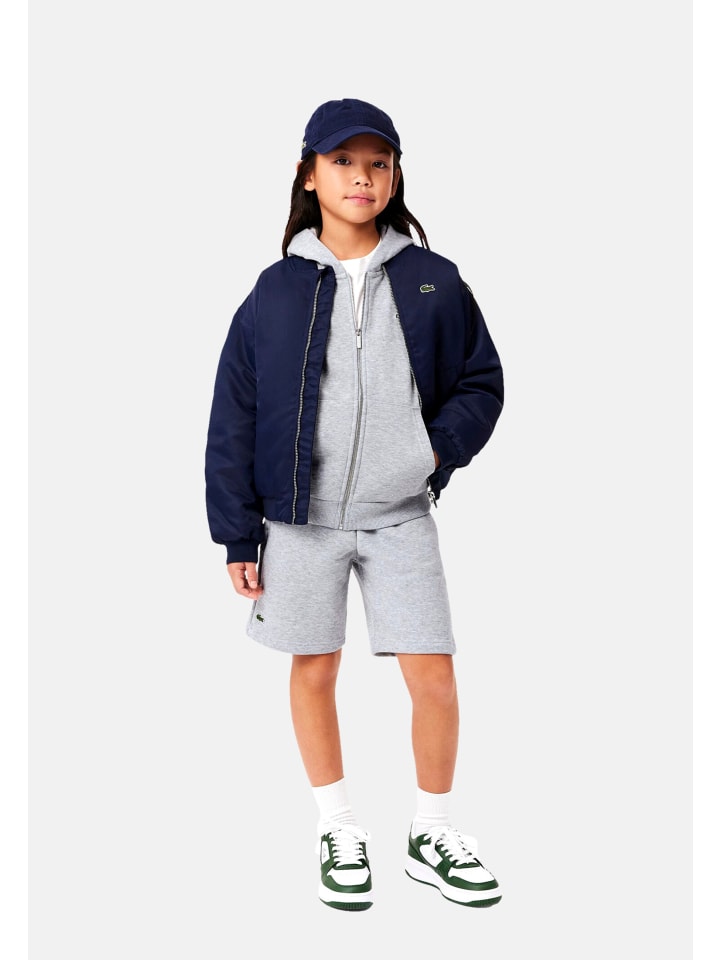 Sweatjacke in grau