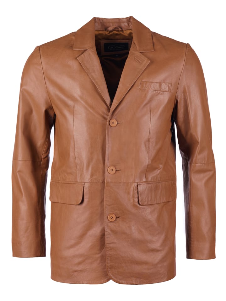 Lederjacke Armando in cognac