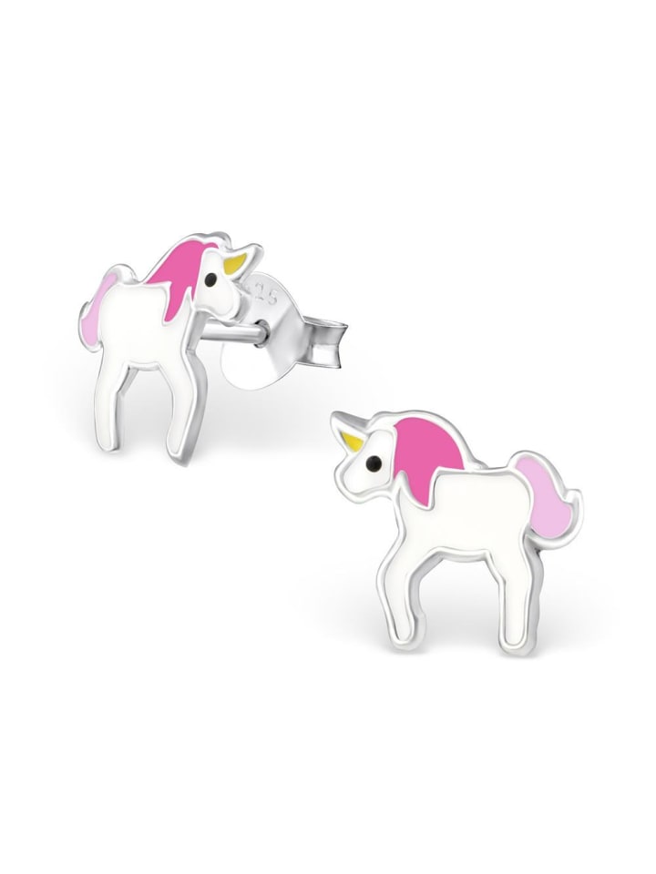 Kinder-Ohrstecker in Pink