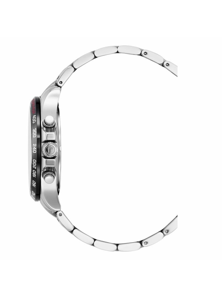 Quarzuhr für Herren in silber