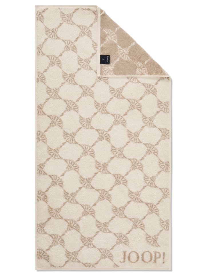 JOOP! CLASSIC CORNFLOWER Handtuch 2er-Set 50x100 cm, Creme