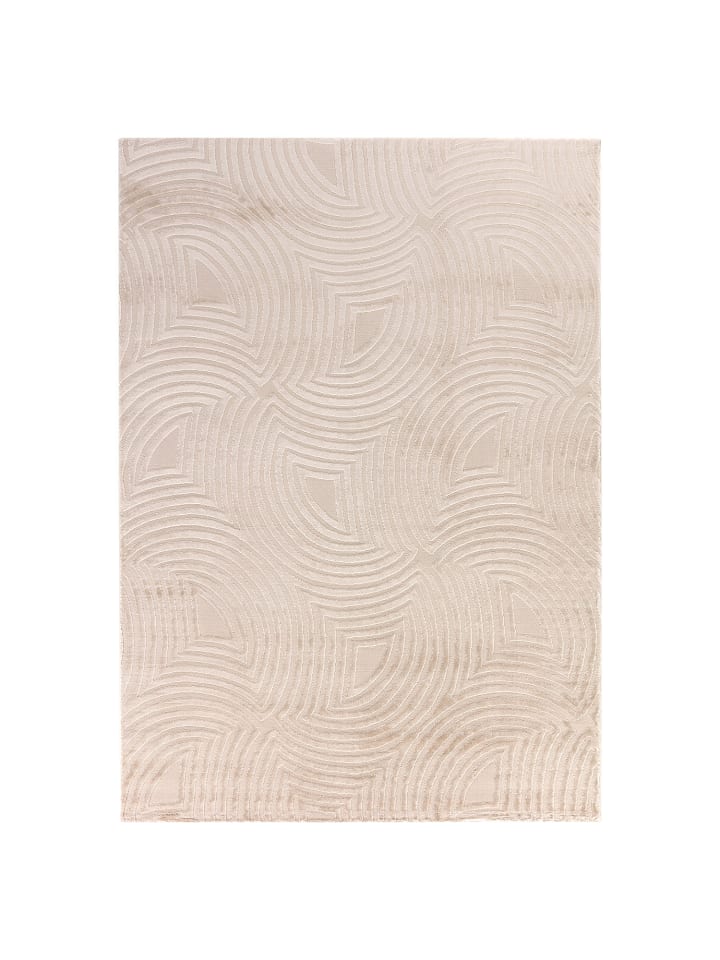 Kurzflor Teppich Sahara 1113 in Beige