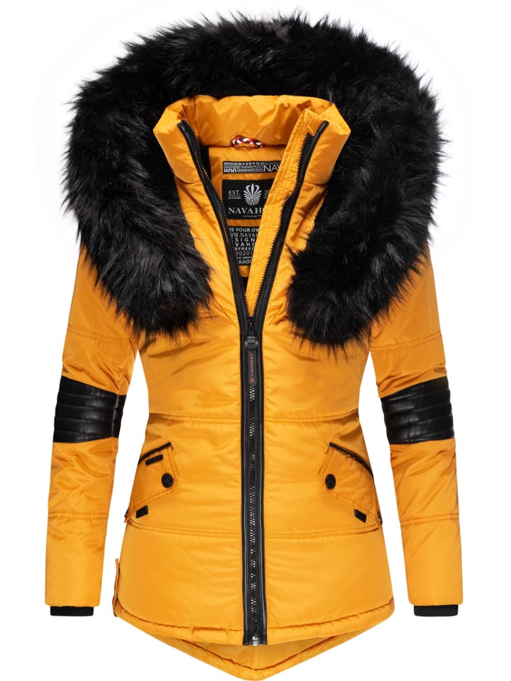 Winterjacke Nirvana in Yellow
