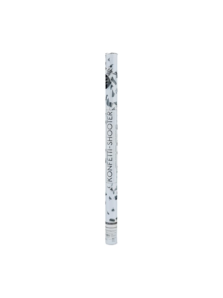 Party Popper in Silber - 80 cm