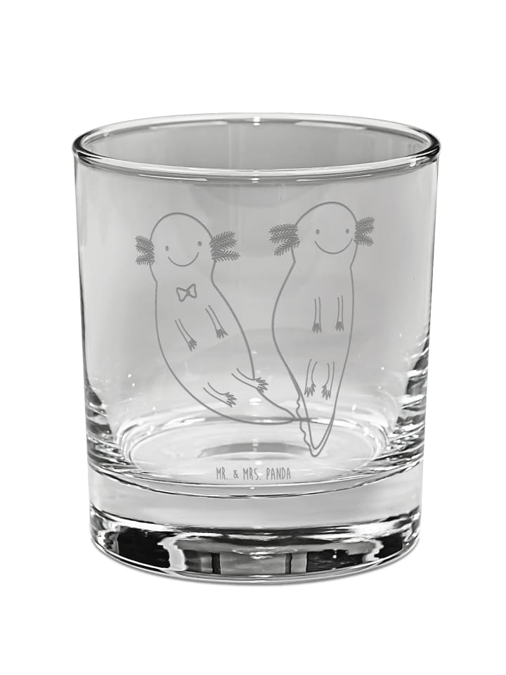 Tumbler Axolotl Freundin ohne Spruch in Transparent