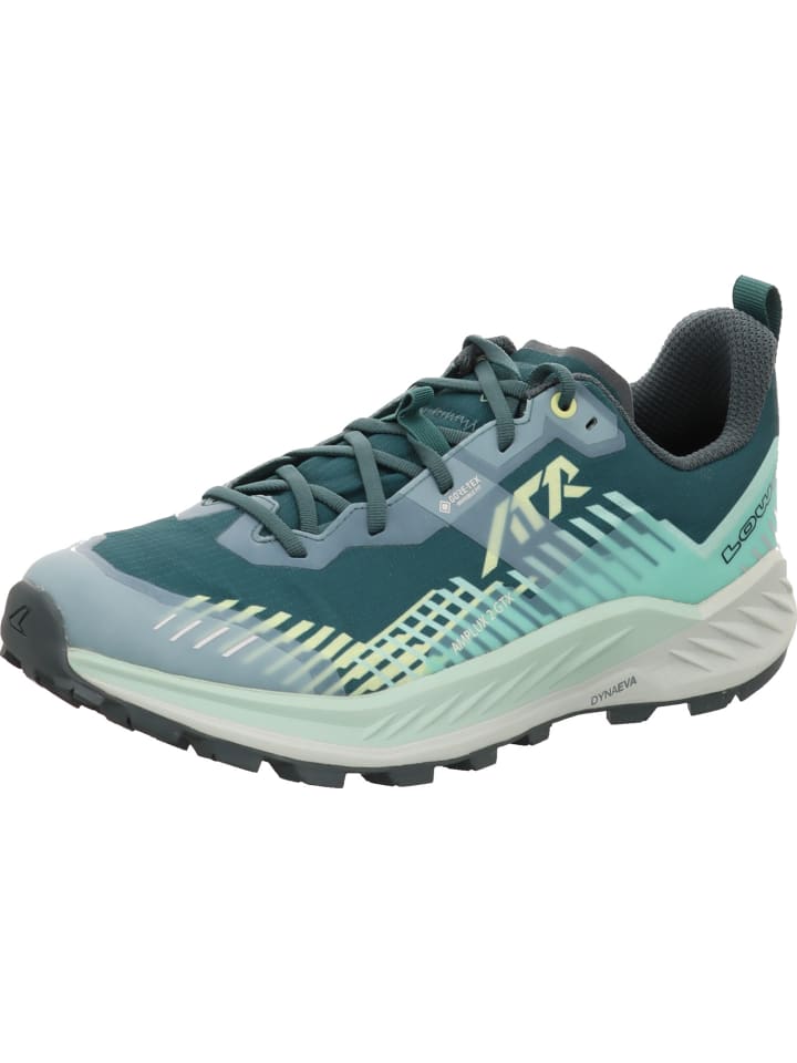Schnürschuh in blau