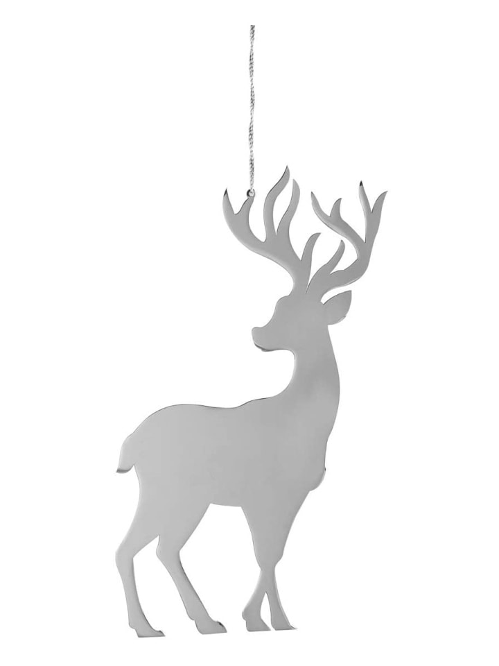 Anhänger "Jasper" in Silber - H. 30 cm