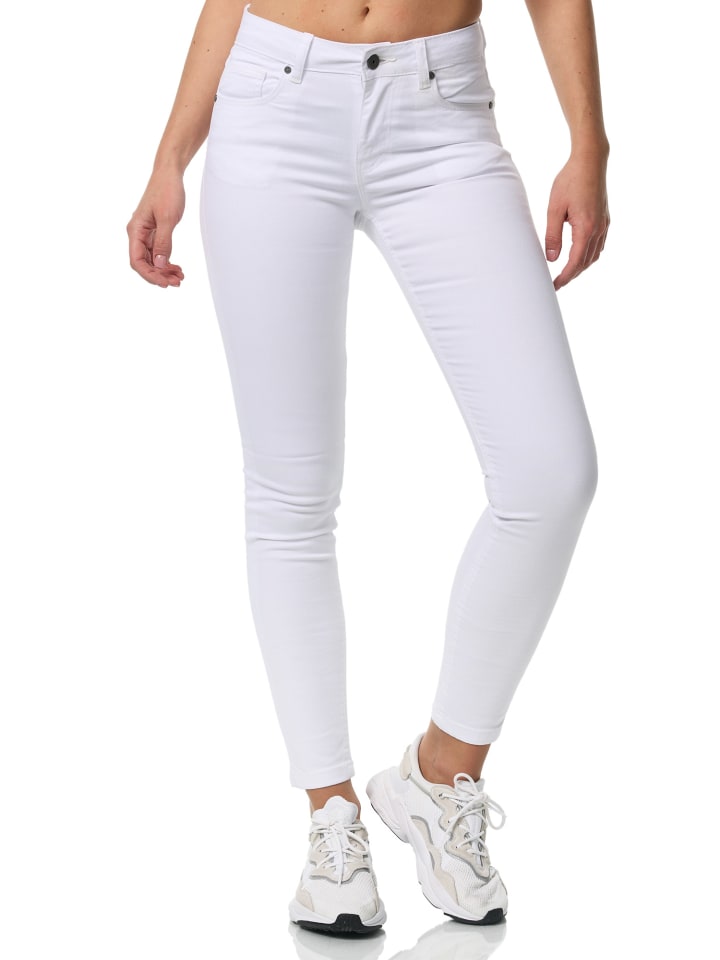Jeans "F114" - Skinny Fit - in Weiß