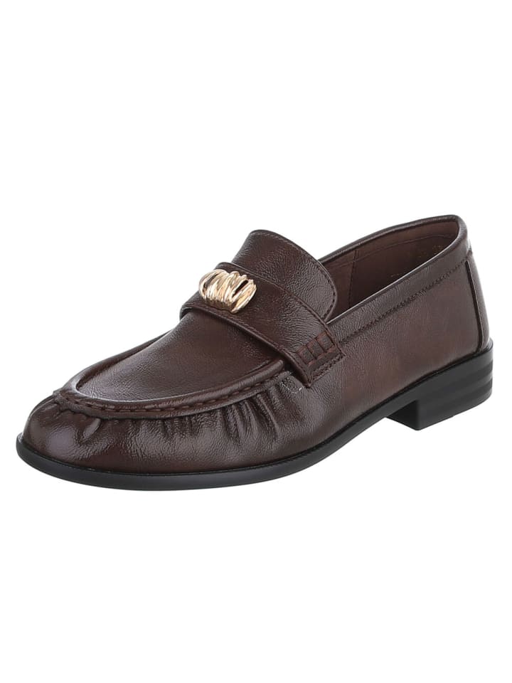 Halbschuh in Braun