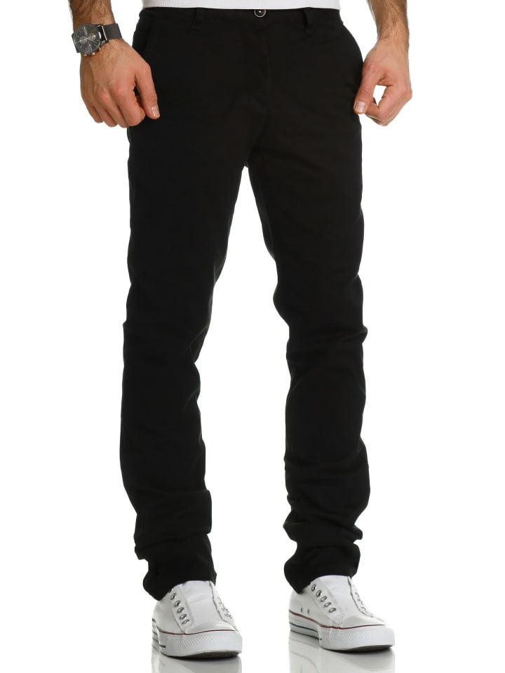 Slim Chino ANDREW in Schwarz