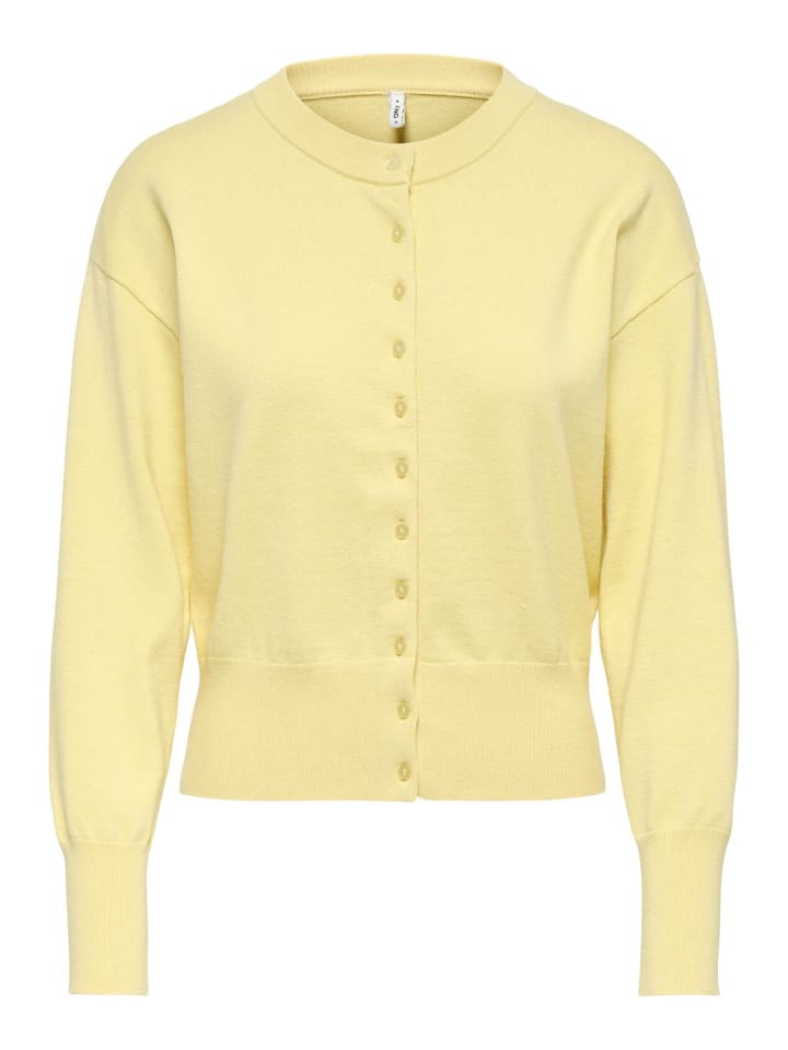 Strickjacke in Double Cream