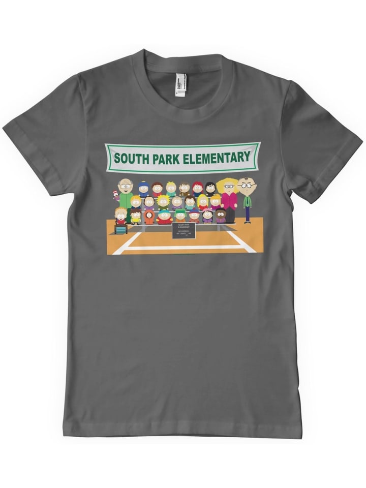T-Shirt "Elementary T-Shirt" in Grau