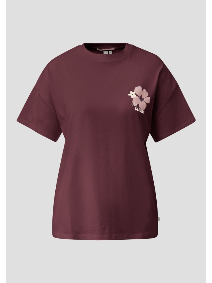 T-Shirt in 49D0_bordeaux