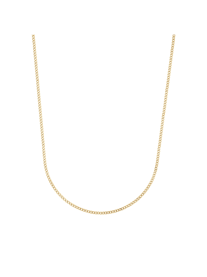 Collier Edelstahl, IP Gold in Gold