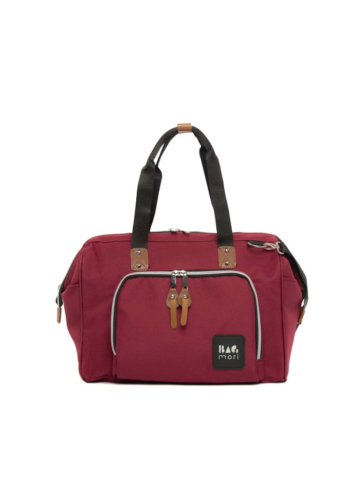 Wickeltasche - Schultertasche in Bordeaux