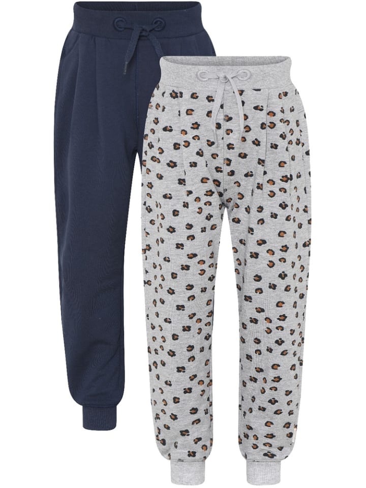 Kinder Sweat Pants "Basic Sweat Pants (2-pack)" in Blau
