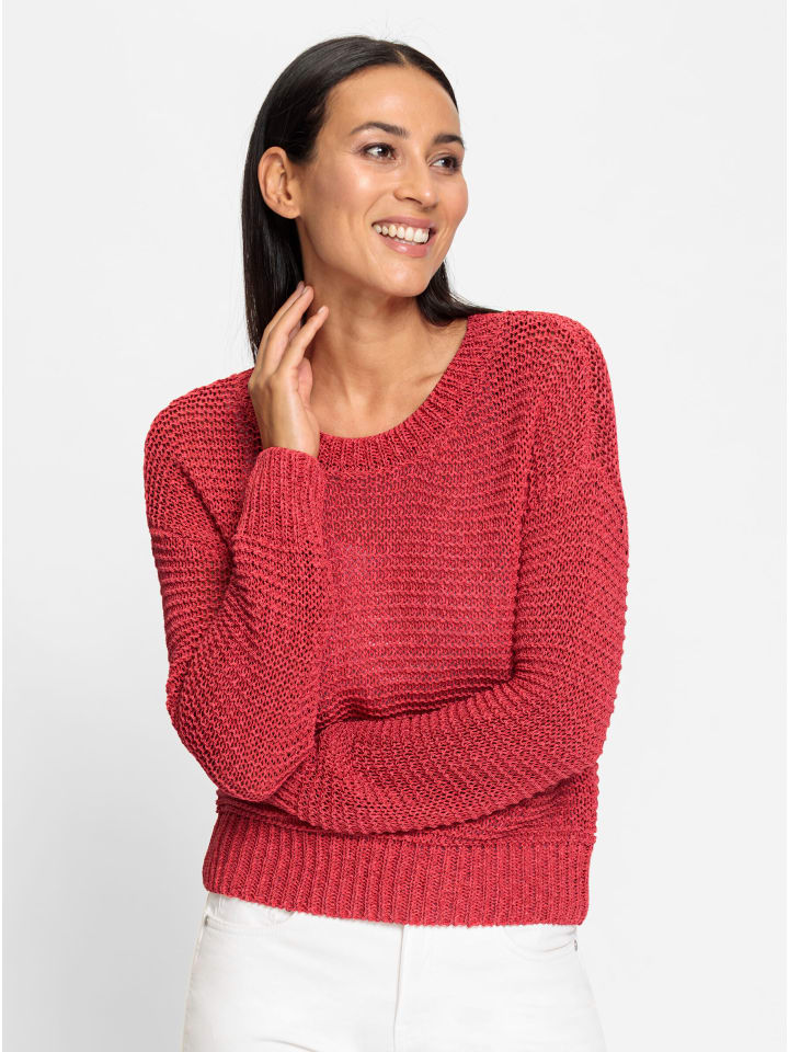Pullover in grapefruit