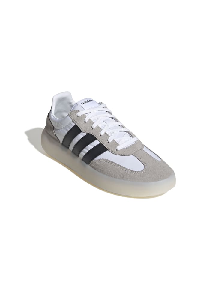 Sneaker Barreda Decode in white/core black/grey two