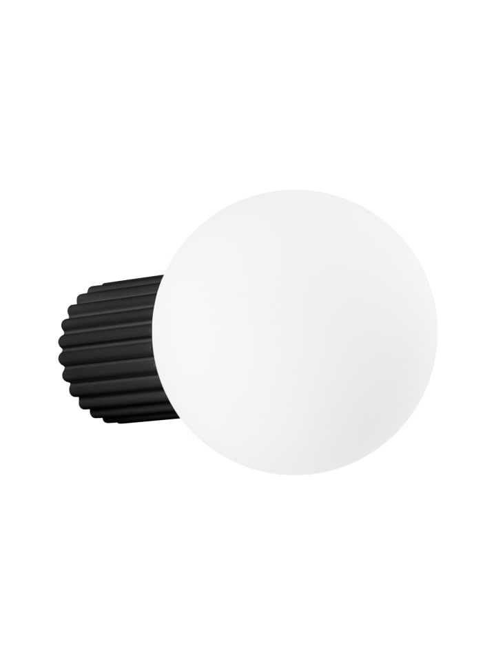 Wandlampe ORBITAL 1 black H 12 cm