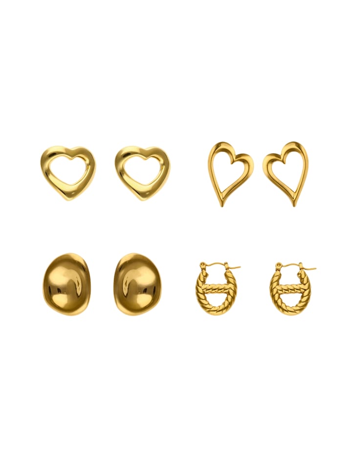 Women Jewelry Set in gold