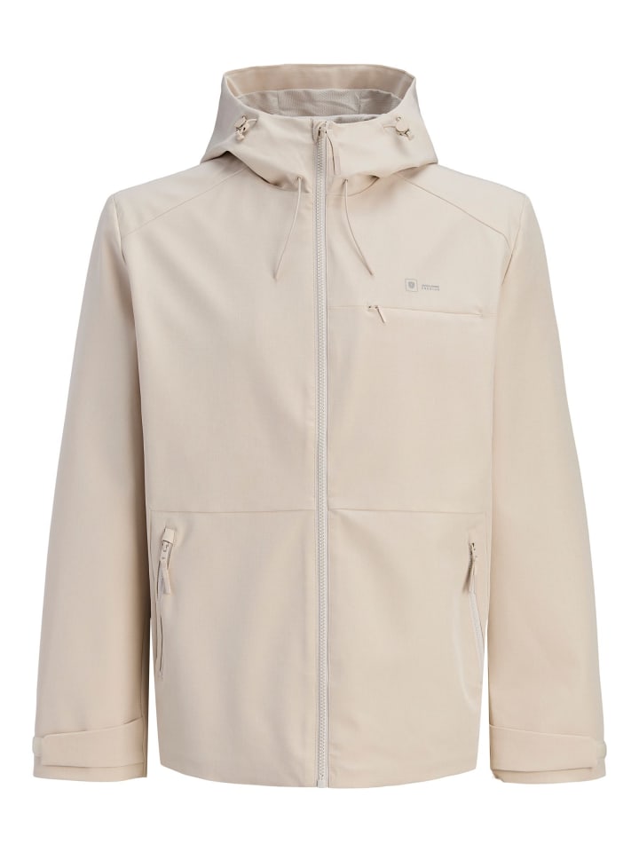 Jacke in White Melange