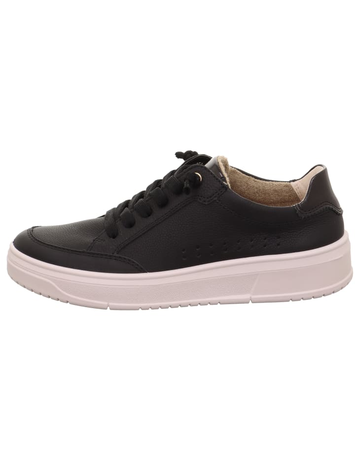 Schnürschuh in schwarz