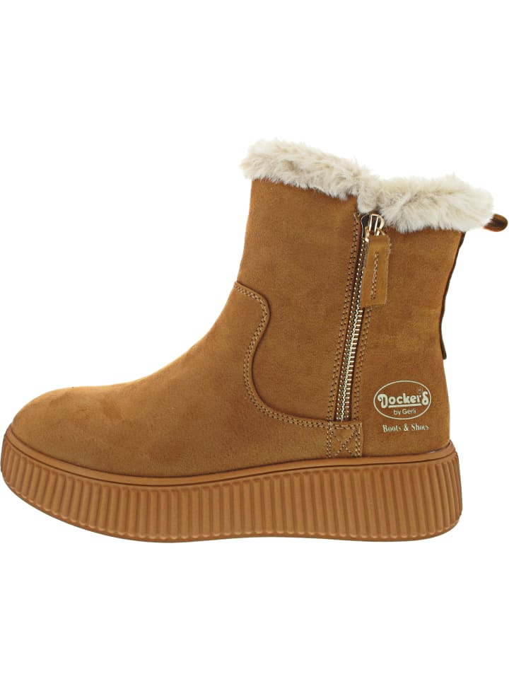 Stiefelette Braun