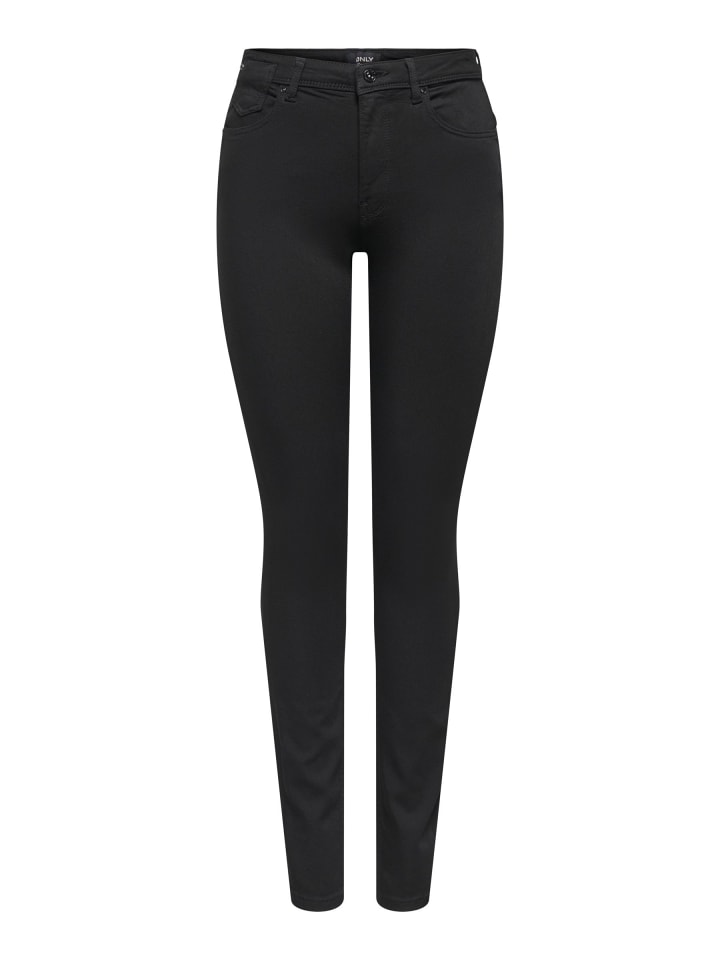 Skinny Jeans in Black Denim