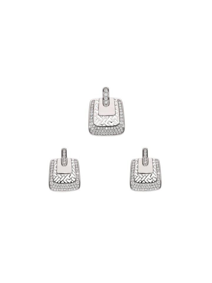 Women Jewelry Set in Silver