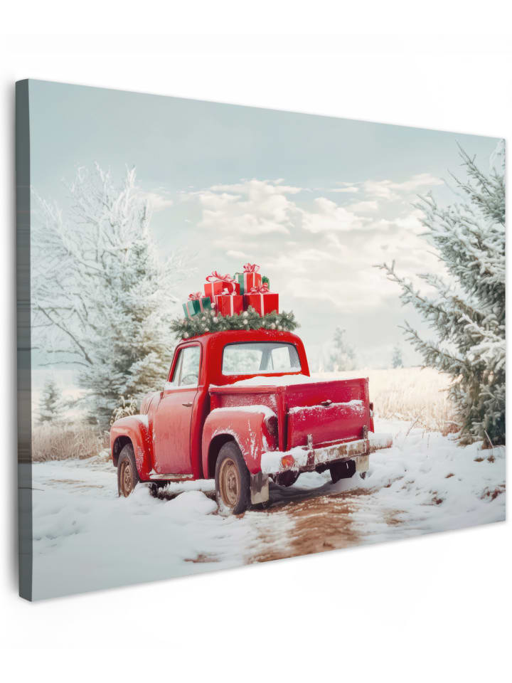 Leinwand Bilder Rot