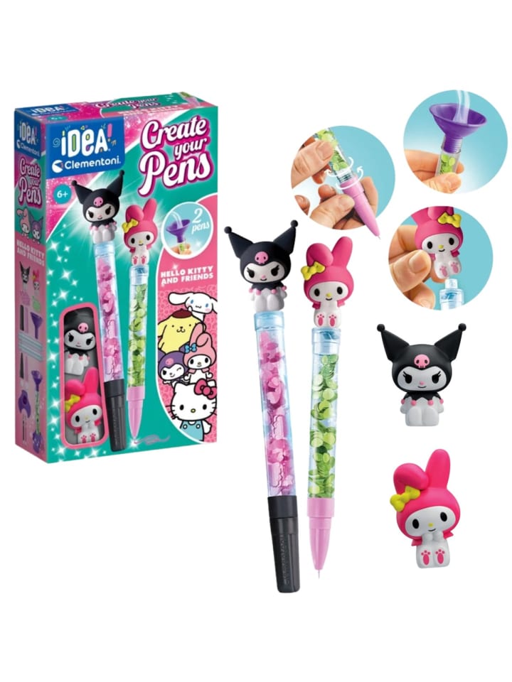 Neu Idea Art Mini-Kugelschreiberfabrik Hello Kitty und Freunde