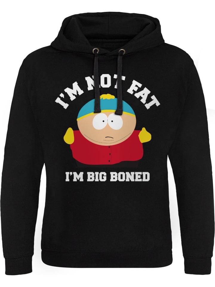 Hoodie in Schwarz