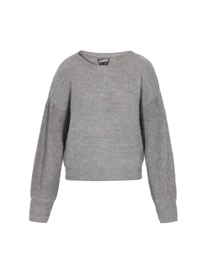 Women Sweater in grey melange